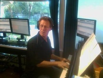 Tom Zink working piano arrangement--sounding AWESOME!
