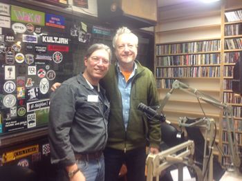 IMG_3770 With host Bruce Swan at WPKN, Bridgeport, CT
