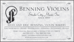 Benning Violin Ad