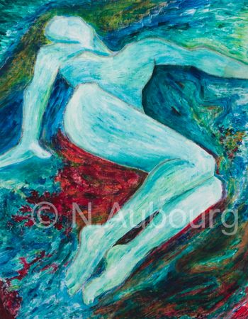 Blue Nude by Nicolette Aubourg ©
