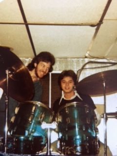 Bill with Ralph Rillon 1978 Manny's Rockville MD
