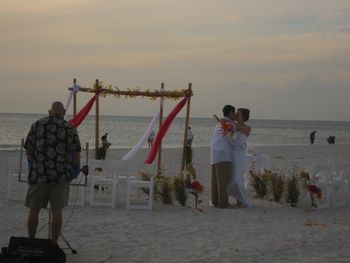 Gulf Beach Wedding Beach Wedding Ceremony
