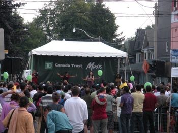 Shweta performing at Festival of South Asia in Toronto
