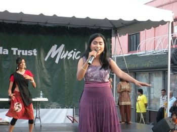 Shweta performing at Festival of South Asia in Toronto
