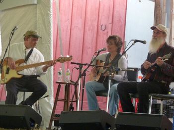 Gail Wade Trio at Mitchell Farm 2013 With my pals Tim StJean and Joe DeLillo
