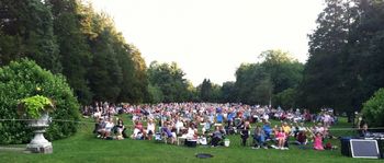 Wads worth Mansion Concert Series great crowd for our concert tonight!!
