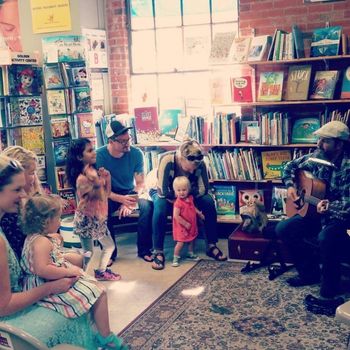 Musical Storytime at Old Firehouse Books in Fort Collins, CO.

