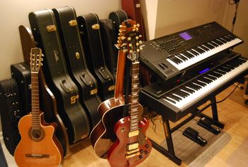 Guitars and keys
