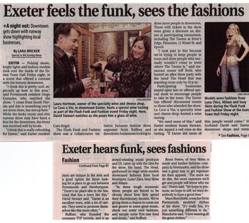 Feel the Funk, See the Fashion / Manchester Union Leader
