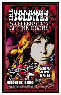 IMU presents The UNKNOWN SOLDIERS: A Celebration Of The Doors, RUNNIN' DOWN A DREAM Tom Petty Tribute & The WALK-INS