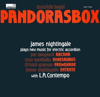 L.A. Contempo Pandorasbox - 1976 Orion Records (vinyl issue only)
