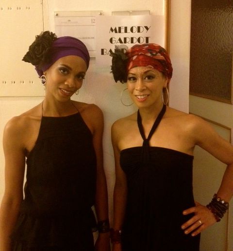 Jamila and Celia on Tour with Melody Gardot Summer '12