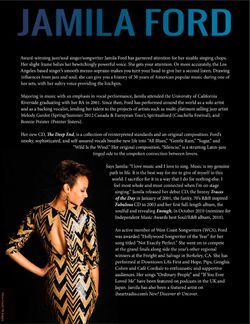 Jamila Ford One Sheet Page 1