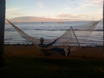 A simple afternoon in the hammock, Maui
