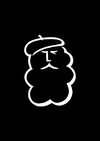 GENTS: T-shirt "The Beardy Buck" logo