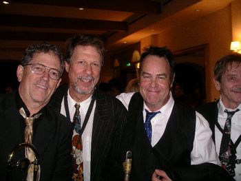with the Bomber Horns and Dan Aykroyd
