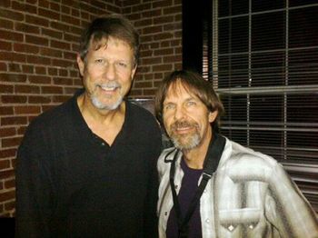 With the great Jim Hoke in Nashville
