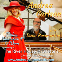 Andrea Carlson with Dave Pos!
