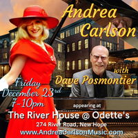 Andrea Carlson with Dave Pos!