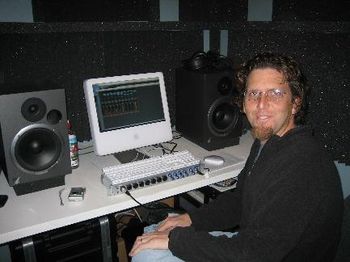 Steve in the studio
