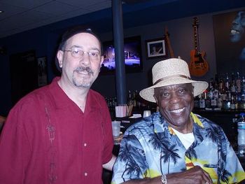 Stevie with Buddy Guy at Legends Aug. 2010
