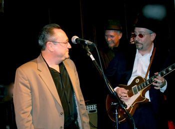Me on stage with the great Sugar Ray Norcia at my CD Release Party 2007

