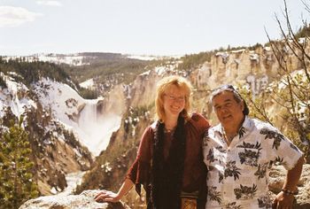 Eileen & Cal in Yellowstone
