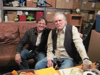 Songwriting Legend - Mr. Guy Clark and me.
