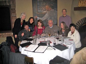 March 2011: Leone Buyse, Steve & Julie Glaser, me, Seymour Fink, Beth Owen, Randy & Phyllis Hester @
