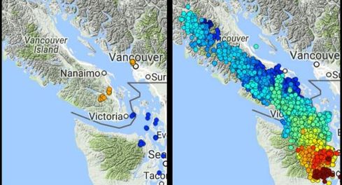 Vancouver-Island-14-month-Earthquake-Swarm-Comparison