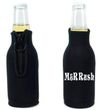 Beer Bottle Cooler Sleeve with Zipper