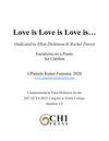 Love is Love is...., for carillon. ©Pamela Ruiter-Feenstra