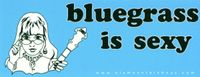 Bluegrass is Sexy Sticker