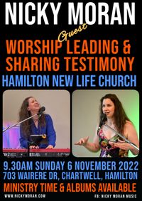 Nicky Moran guest worship leader/sharing