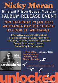 Unlocked Gospel concert in Whitianga