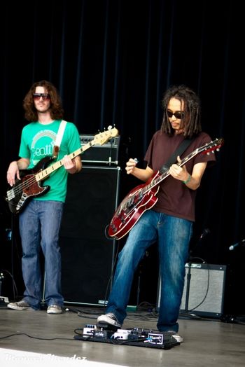 Alex & EJ at the Indie Music Fest 2012
