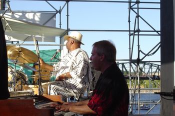 Playing with Bernard "Pretty" Purdie @ the '03 Waterfront Blues Fest
