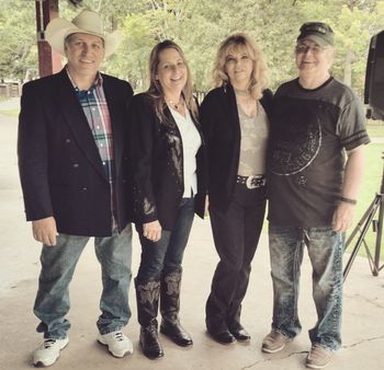 (L_R) Randy Leiter, Sue Leiter, Helen DeBaker-Vorce, Phil Vorce (l-r) Michigan Country Music Hall of Fame President, Randy Leiter and 1st lady, Sue Leiter, Myself and my husband, Phil Vorce
