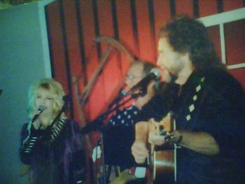 Singing a duet with, Country Star, "David Frizzell"
