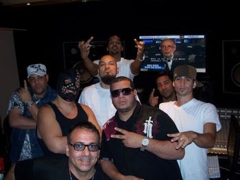 Whitelion_Artists_from_Puerto_Rico_with_Cool___Dre_and_Eddie_at_Studio_in_Miami
