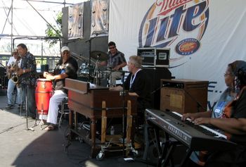 King Louie & Baby James @ '09 Waterfront Blues Festvial Guest pianist Janice Scroggins tore it up!
