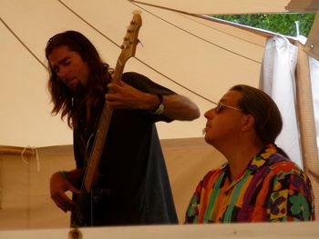 Ralph Eames, Anthony Geraci @ 08 Mad River Valley Summer Music Fest playing with Funkenbluze.
