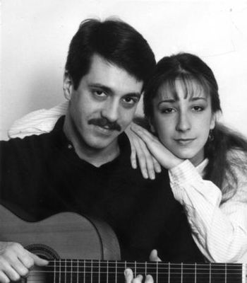 Sandro and Tamara Eristavi, 1988. Photo - Valery Plotnikov.
