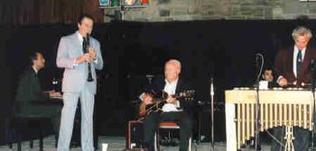 1999 playing w/ Buddy DeFranco, Herb Ellis and Terry Gibbs @ Seven Springs Fest  '91?
