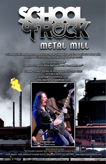 Metal Mike Workshops at School Of Rock
