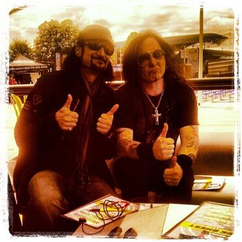 Metal Mike and Bruce Kulick at Summerfest (Gemba) in WI
