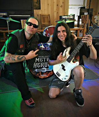 Metal Mike With Franklin Sussex Autamall (& WNNJ 103.7FM) Winner Eric DiModica

