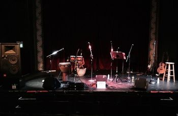 anticipation Ready for our evening playing at Sutter Creek Theater..can't wait!
