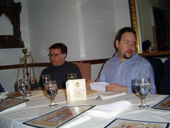 with Robert Paterson at the Minnesota Composers Institiute (2004)
