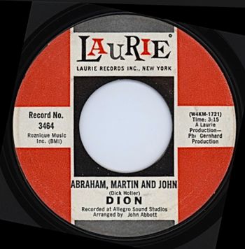 Dion's and John Abbott's arrangement are what really made this song a classic. Phil Gernhard put it
